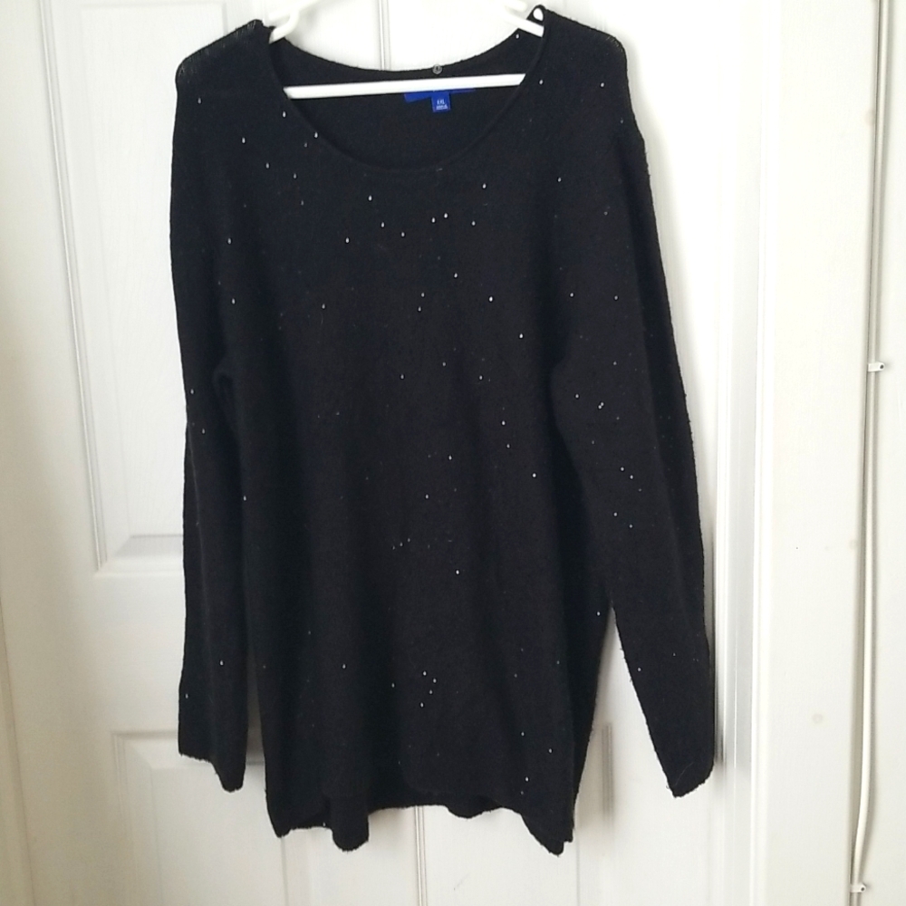 Apt.9 Plus Size Long Sparkly Sweater XXL